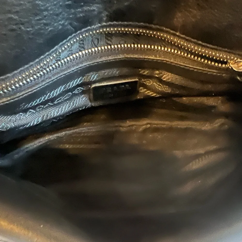 Prada Black Leather Satchel - Picture 8 of 13